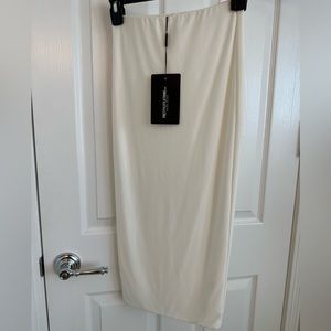 Pretty Little Thing: White Pencil Skirt